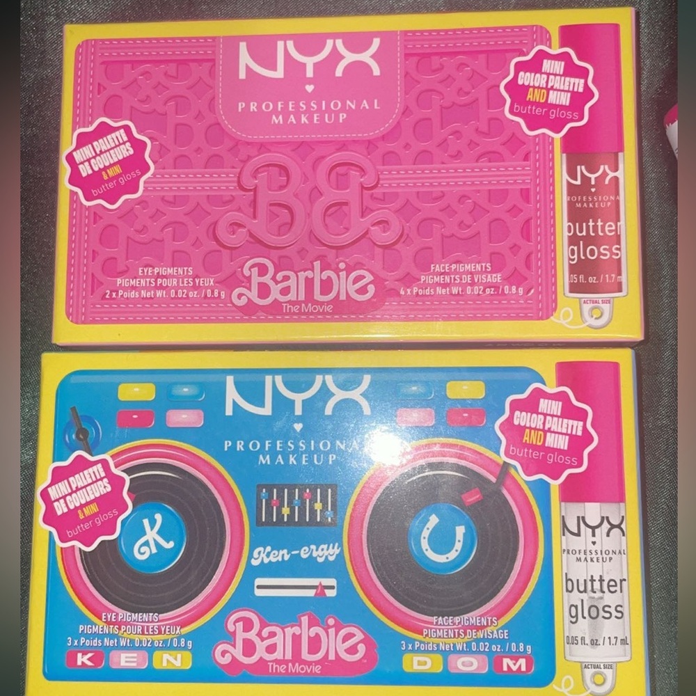 Nyx Barbie makeup set
